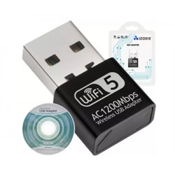 Adaptér WIFI na USB 1200Mbps Izoxis 19181