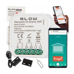 Smart dálkové ovládání pro vrata a brány BLOW 72-081,  WiFi TUYA