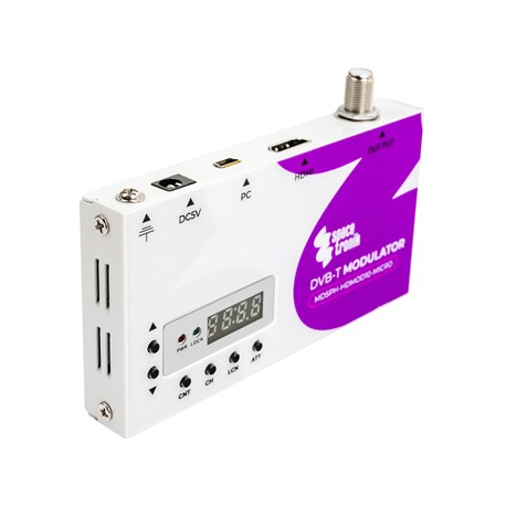 Modulator HDMI Spacetronik HDMOD-10 Micro USB